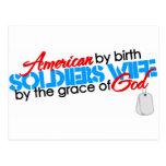 American by birth postcards