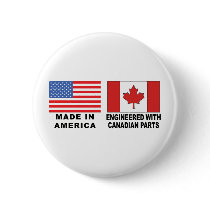 American Canadian Pin