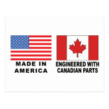 American Canadian Post Cards