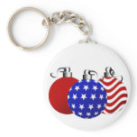American Christmas Keychains