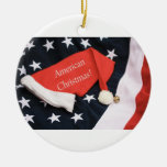 American Christmas Ornament