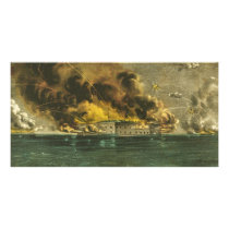 American Civil War Bombardment of Fort Sumter 1861