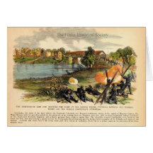 American Civil War Morgan's Raid into Kentucky Greeting Card