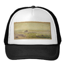 American Civil War Picketts Charge by Edwin Forbes Mesh Hats