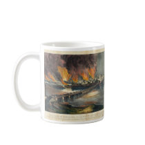 American Civil War The Fall of Richmond April 1865 Mugs