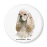 American Cocker Spaniel 9Y244D-035 Refrigerator Magnet
