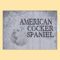 American Cocker Spaniel cards