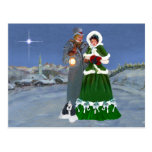 American Cocker Spaniel Christmas Post Card