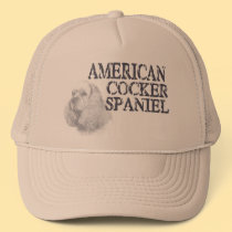 American Cocker Spaniel hats
