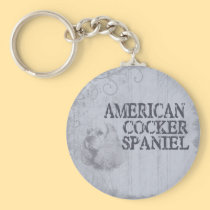 American Cocker Spaniel keychains
