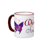 American Diva Butterfly Society Mug