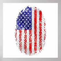 American down to my fingerprints USA flag pride