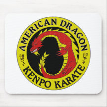 American Dragon Kenpo Karate Mouse Pad