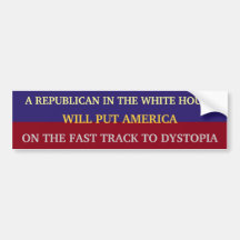 AMERICAN DYSTOPIA BUMPER STICKERS