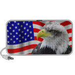 American Eagle And Flag Patriotic Speaker