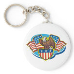American Eagle Keychain