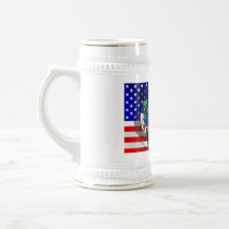 American Eagle US flag USA states Mugs