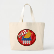 American election ballot box map of USA 2012 Bags