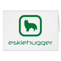 American Eskimo Card