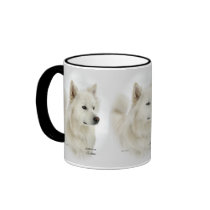 American Eskimo Dog Art Gifts Coffee Mug