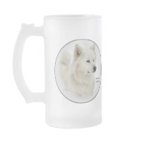 American Eskimo Dog Art Gifts Coffee Mug