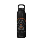 American Eskimo Dog Breed Water Bottle