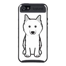 American Eskimo Dog Cartoon iPhone 5 Cover