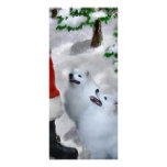 American Eskimo Dog Christmas Custom Rack Cards