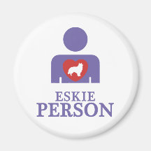 American Eskimo Fridge Magnets