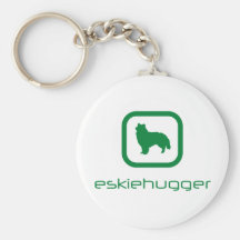 American Eskimo Key Chain