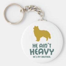 American Eskimo Key Chain