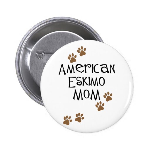 American Eskimo Mom Pins