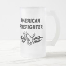 AMERICAN FIREFIGHTER COFFEE MUG