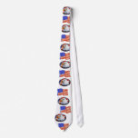 american flag bald eagle tie