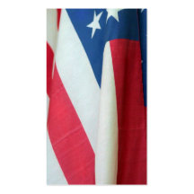 American Flag Business Cards