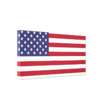 American Flag Canvas Gallery Wrap Canvas