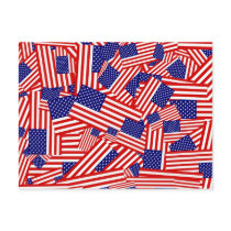 American Flag Collage Post Card