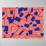 American Flag Collage Posters