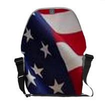 AMERICAN FLAG messenger bags