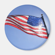 American Flag Fridge Magnets