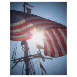American flag letterhead