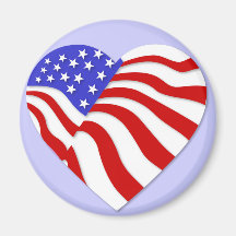 American Flag Magnet America Military Pride Gift