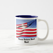 American Flag Mug