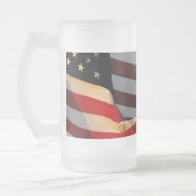 American Flag Mug