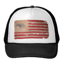 American Flag of the Fremont Expedition Mesh Hats