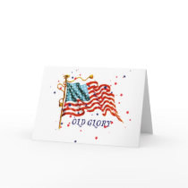 American Flag, Old Glory Greeting Card