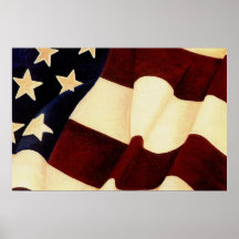 American Flag Old Glory Poster