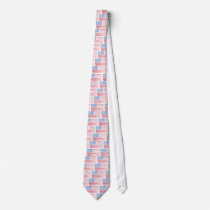 American Flag Patriotic USA Tie