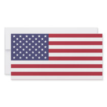 American Flag Photo Card