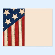 American Flag postcards